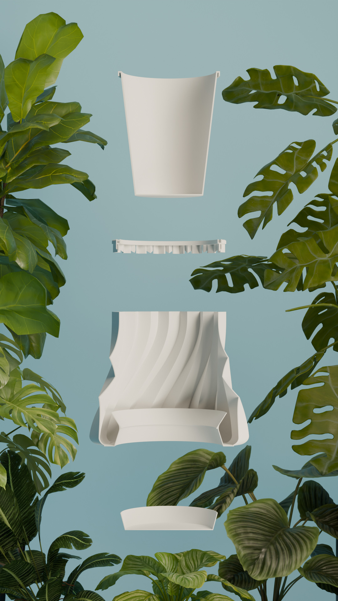 Spirrus Plant Pot